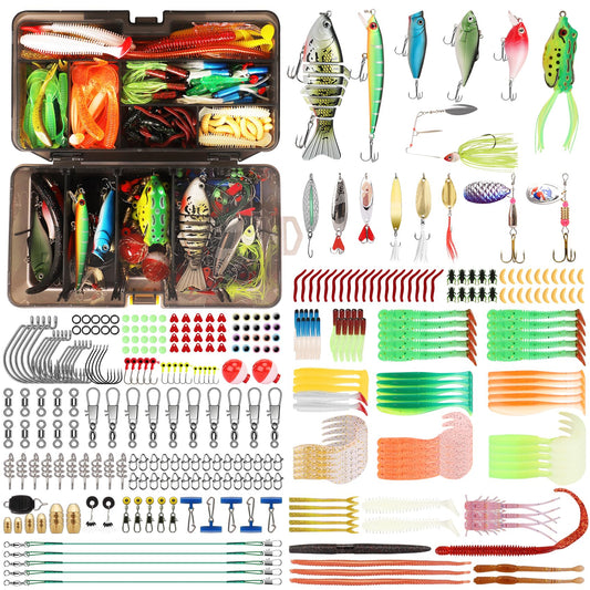 TRUSCEND® Fishing Lure Making Kit with Tackle Box - 340pcs