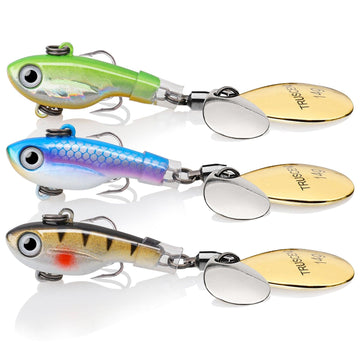 TRUSCEND Metal Fishing Lure with Spinner Blade - Truscend Fishing