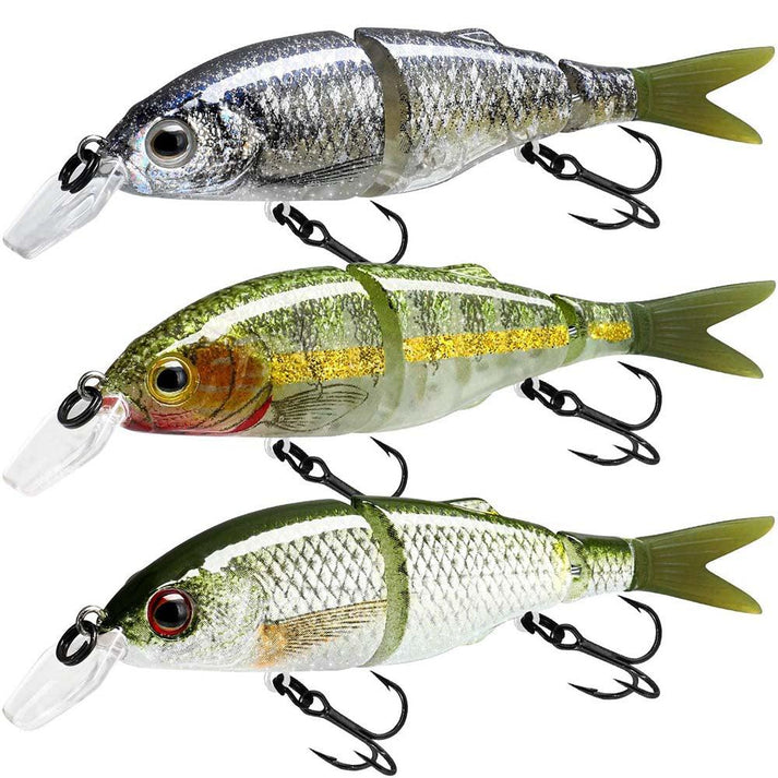 TRUSCEND 3Segmented Fishing Lure Soft Tail Truscend Fishing